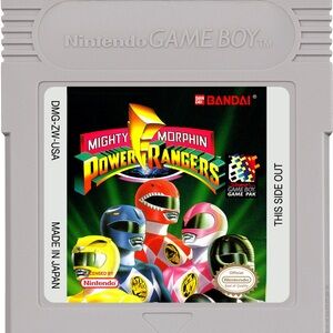 Mighty Morphin Power Rangers GameBoy Game